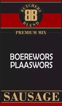 Butchers Blend Sausage Boerewors Plaaswors 1 kg & 25 kg